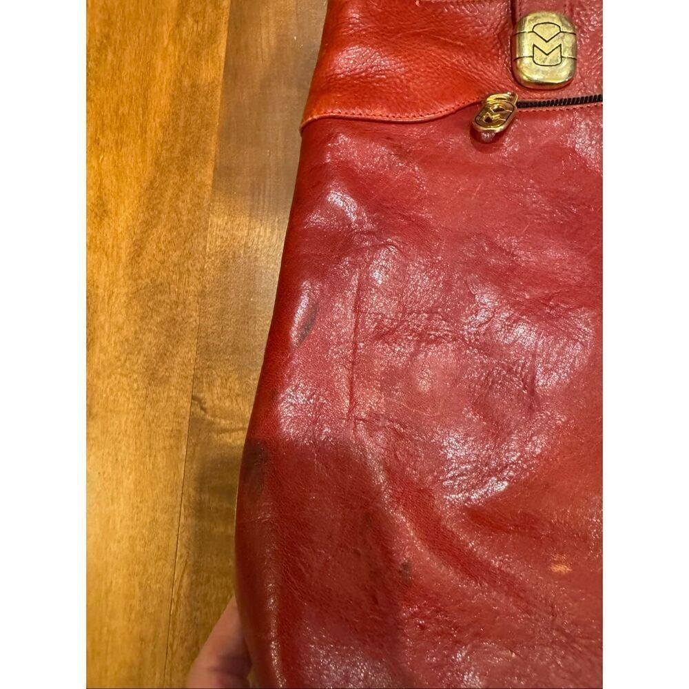 Woman’s Vintage leather Marino Orlandi made in Italy purse - Picture 9 of 11